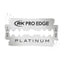 RK Pro Edge - Platinum Double Edge Razor Blade (10x10 Packs)