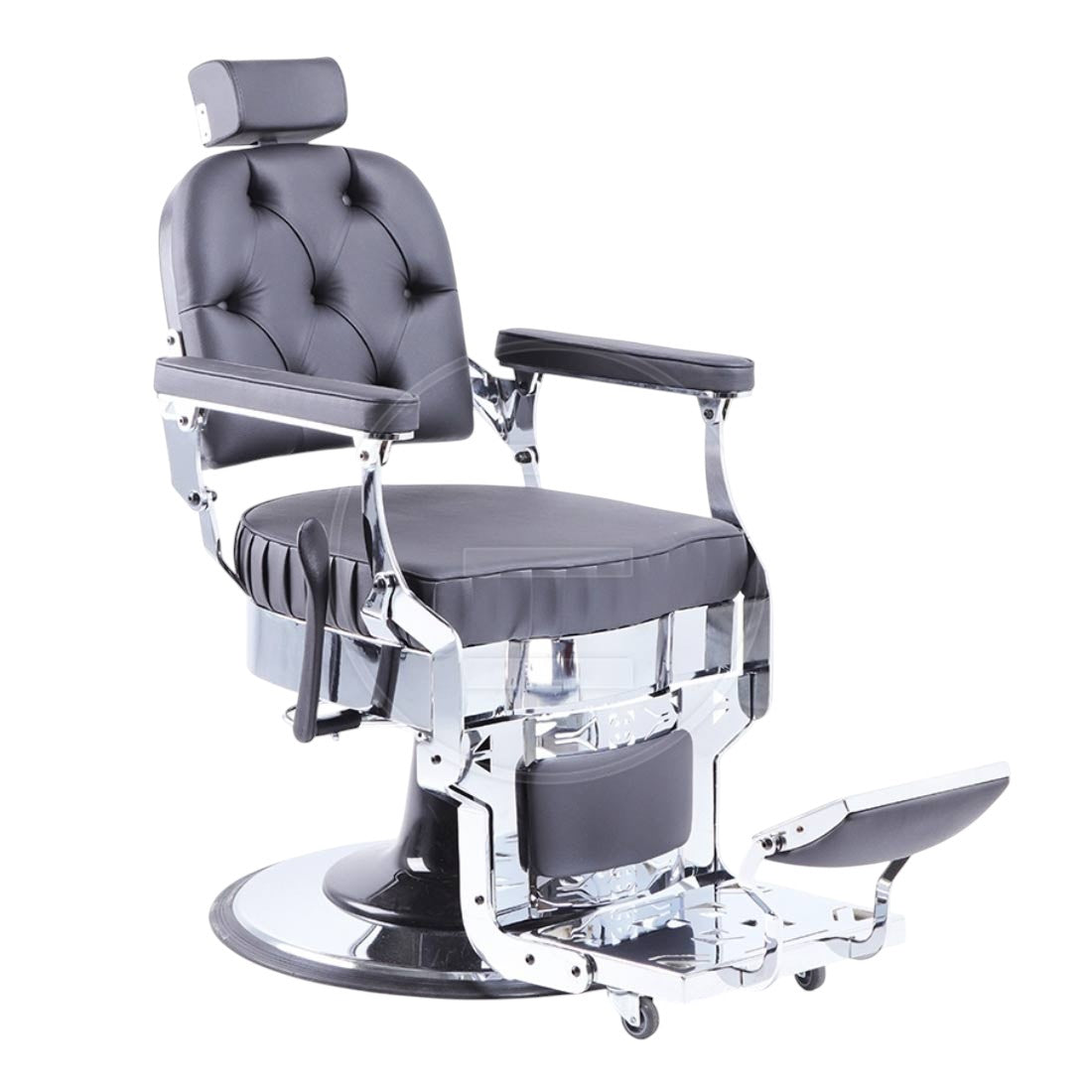 Alpeda - Roberto Classic Barber Chair (Black Finish) – EsonPro.com