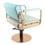 Alpeda - Round Styling Chair (Rose Gold Finish)
