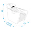 Alpeda - Sacha Basic Salon Backwash Chair