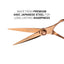 Samurai - 101-630 Classic Pro Rose Gold Premium Scissors 5.75 Inch (14.5cm)