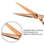 Samurai - 101-630 Classic Pro Rose Gold Premium Scissors 5.75 Inch (14.5cm)