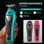 VGR - Professional Hair Trimmer with 3 Interchangeable Covers (V-035T)