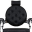 Barber Chair - Vintage Style Black & Chrome Accents