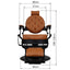 Barber Chair - Vintage Style Camel & Black Accents