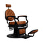 Barber Chair - Vintage Style Camel & Black Accents