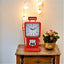 Eson - Vintage Gasoline Table Clock 30cm