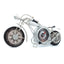Eson - Vintage Retro Miniature Motorbike Clock 20cm