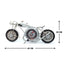 Eson - Vintage Retro Miniature Motorbike Clock 20cm