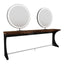 Alpeda - Woody Circle Double Wall Styling Station