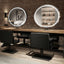 Alpeda - Woody Circle Double Island Styling Station