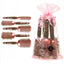 Head Jog - Ionic Ceramic Pink Round Brush 5 Piece Set